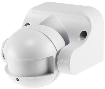 Aufputz Bewegungsmelder CBM HF 180° LED geeignet, IP44, 1-1200W, weiß