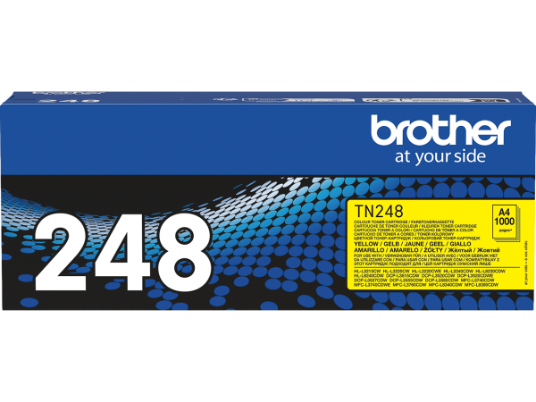 TN248Y BROTHER HL Toner yellow ST 1000 Seiten