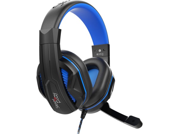 Steelpla HP41 Stereo Gaming Headset JVAPS400049 Mikro Kabel sch/bl PS4 3.5mm