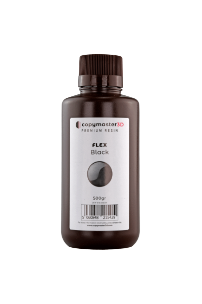 Copymaster3D Flex UV Resin - 500 ml - Schwarz