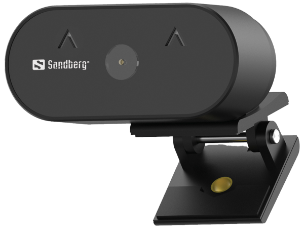 SANDBERG USB WEBCAM WIDE ANGLE 1080P HD 134-10 Mikrofon/Kabel/schwarz