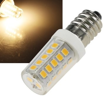LED Lampe E14 Mini, warmweiß 3000k, 330lm, 300°, 230V, 3W, ØxL17x51mm
