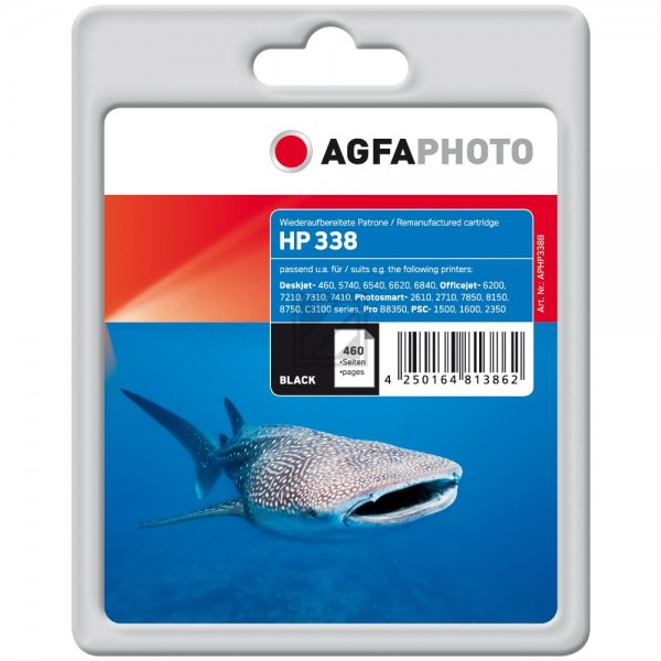 Agfaphoto Tintendruckkopf schwarz (APHP338B) ersetzt 338