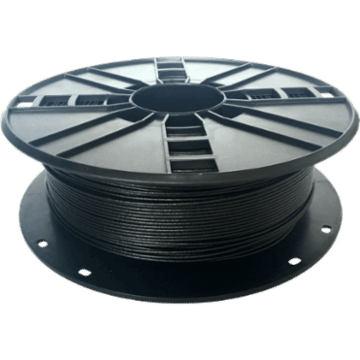 WhiteBOX 3D-Filament Karbonfaserverstärktes PETG schwarz 1.75mm 800g Spule