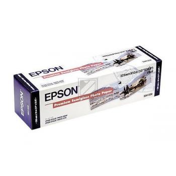 Epson Premium Semigloss Photo Paper Roll weiß (C13S041338)