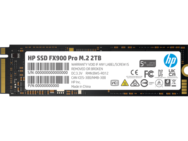 HP SSD FX900 PRO 2TB 4A3U1AA intern