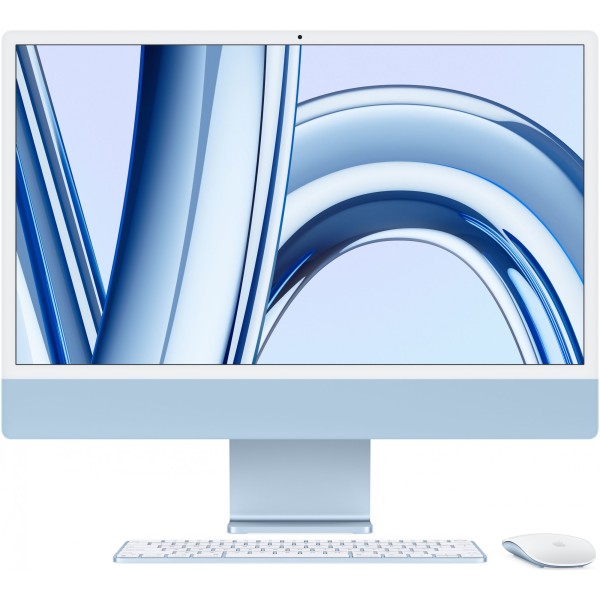 Apple 24-inch iMac with Retina 4.5K display: Apple M3 chip with 8-core CPU and 8-core GPU (8GB/256GB