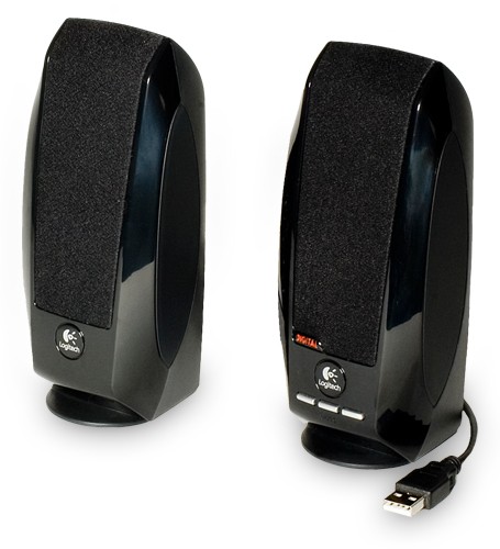 Logitech S150 Stereo-Lautsprecher 980-000029 1,2Watt/USB schwarz