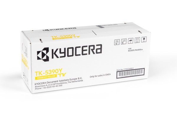KYOCERA TK-5390Y PA Toner yellow 1T02Z1ANL0 13.000 Seiten