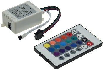 RGB LED-Stripe Controller Infrarot mit Fernbedienung