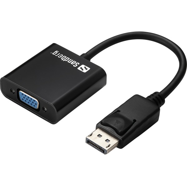 Sandberg 508-43 Adapter DisplayPort > VGA (ST-BU) Black