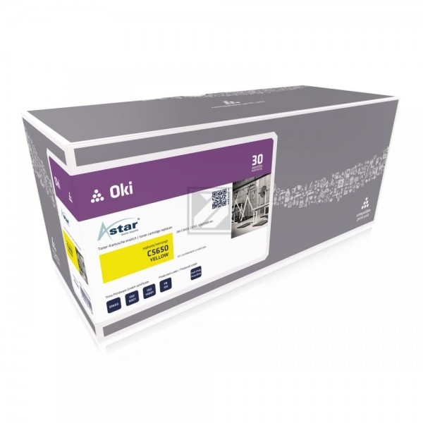 Astar Toner-Kit gelb (AS13305) ersetzt 43872305